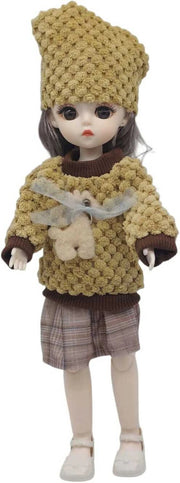 Modabay Korean Flexible Doll with Joint Movable (Yellow)